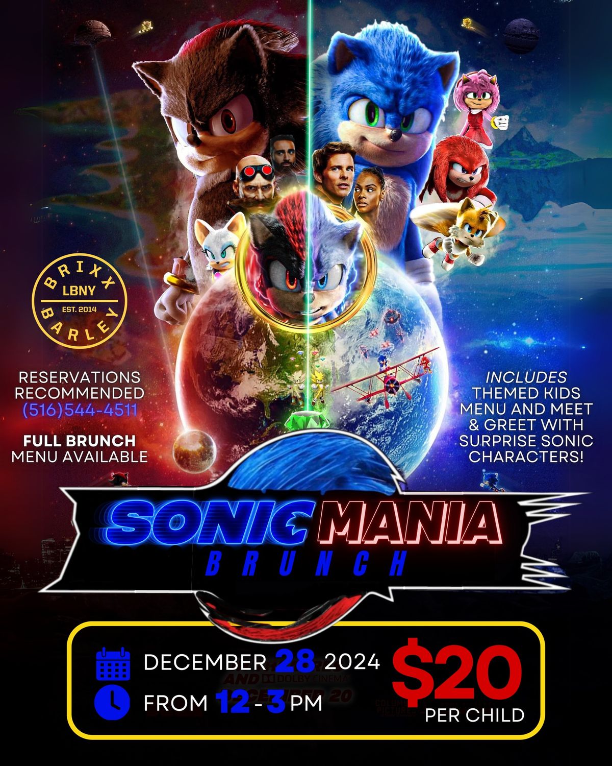 Sonic Mania Brunch