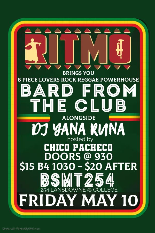 RITMO PRESENTS BARD FROM THE CLUB