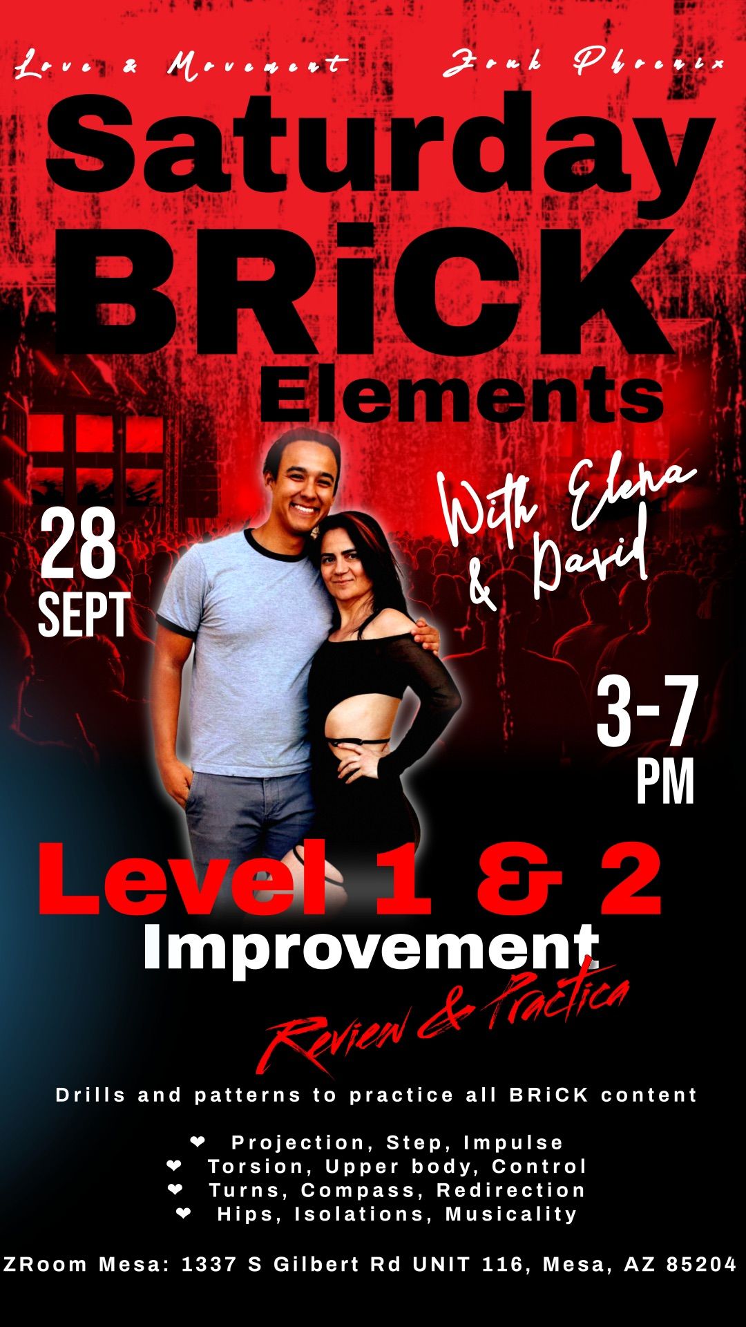 Brazilian Zouk B&R Improvement Course Review & Practica