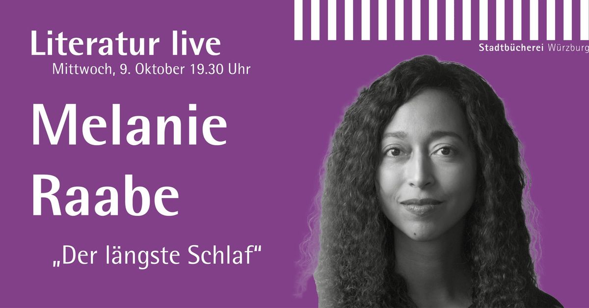 Melanie Raabe liest aus "Der l\u00e4ngste Schlaf" - Literatur Live