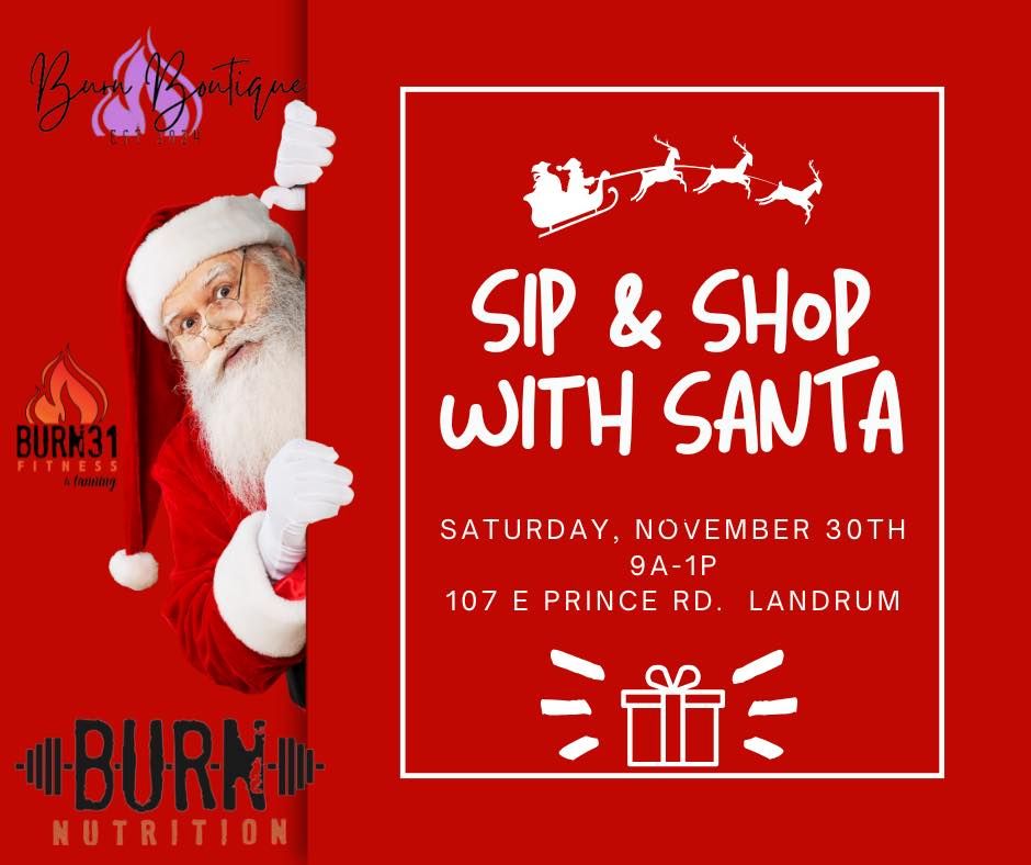 Sip and Shop with SANTA