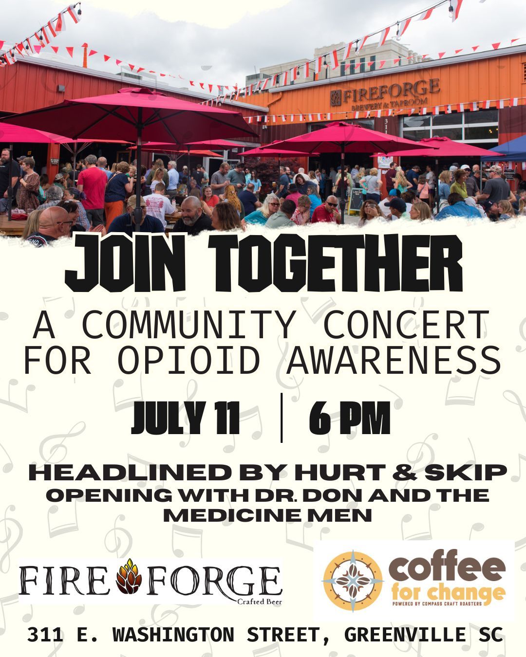 Join Together - A Community Concert for Opioid Awareness