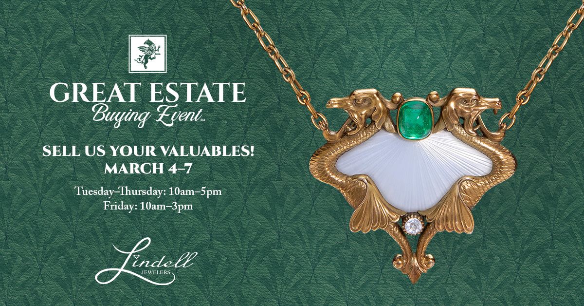 Great Estate Buying Event - Lindell Jewelers