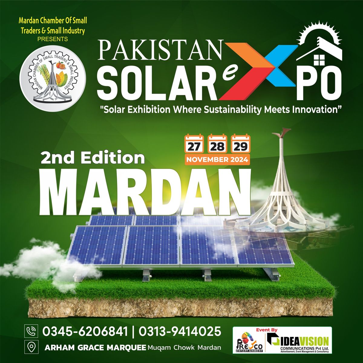 Mardan Chamber of Small Traders & Small Industry Organized 3days Solar Expo in Mardan 2nd Edition