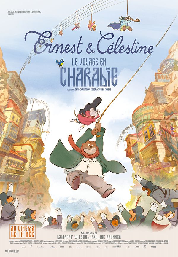 Ernest & C\u00e9lestine : Le Voyage en Charabie | Cin\u00e9-Quartier | Semaine de rel\u00e2che