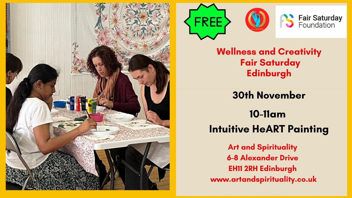 30th November FREE INTUITIVE HEART PAINTING 