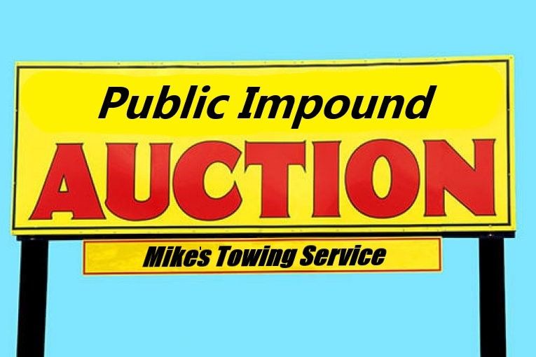  Public Impound Auction