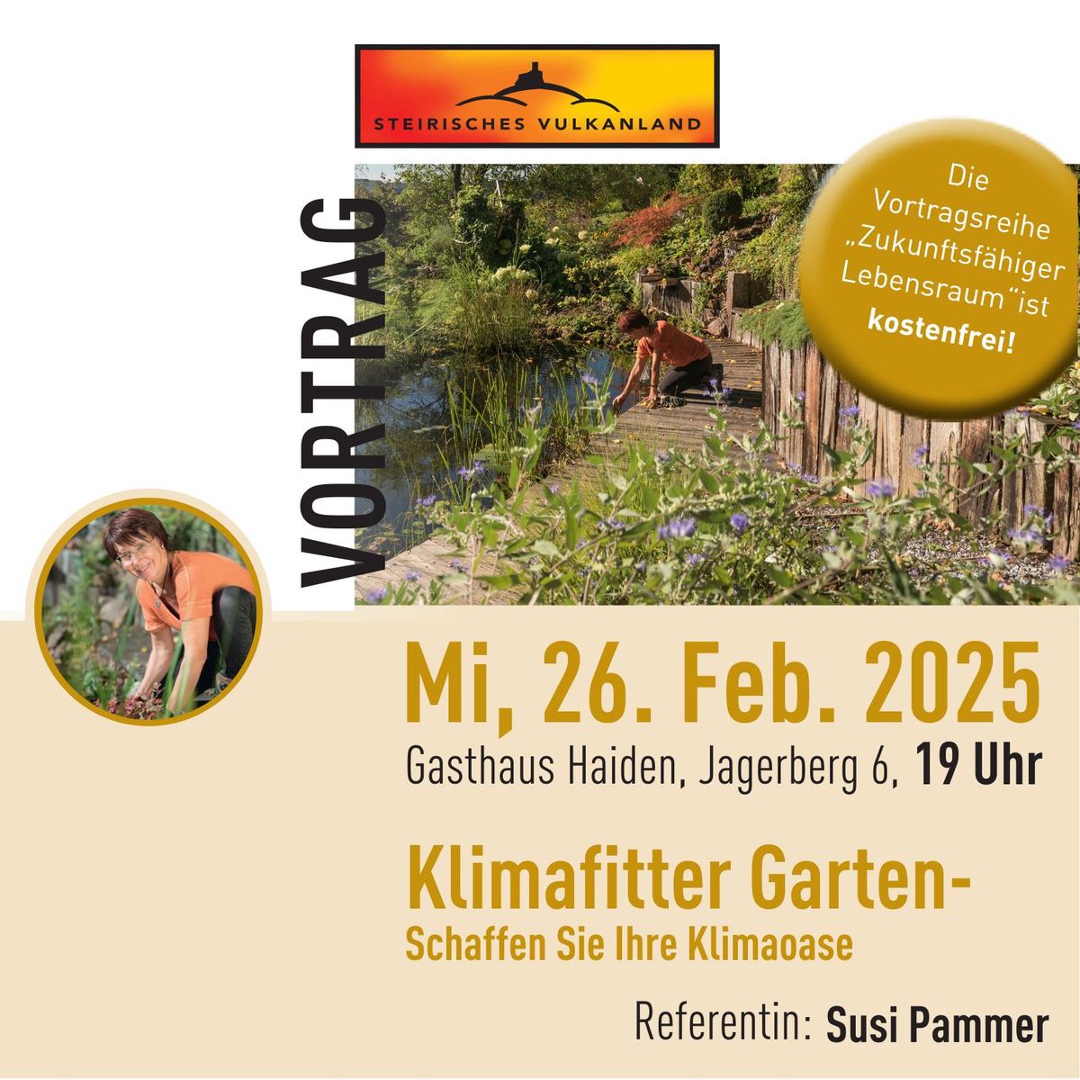 "Klimafitter Garten \u2013 Schaffen Sie Ihre Klimaoase" - Susi Pammer