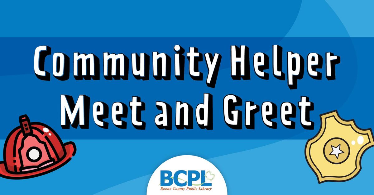 Community Helper Meet and Greet - family