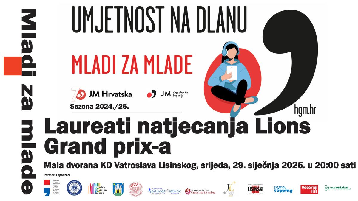 Mladi za mlade - Laureati natjecanja Lions Grand prix-a