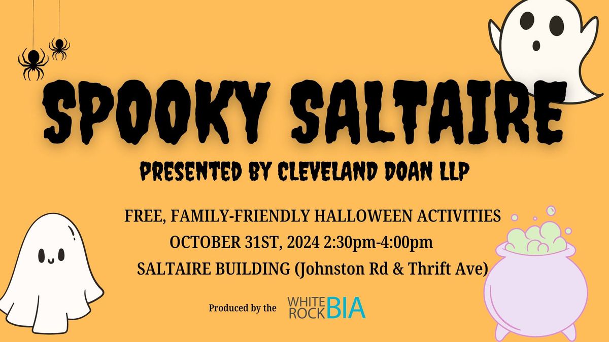 Spooky Saltaire Presented by Cleveland Doan LLP