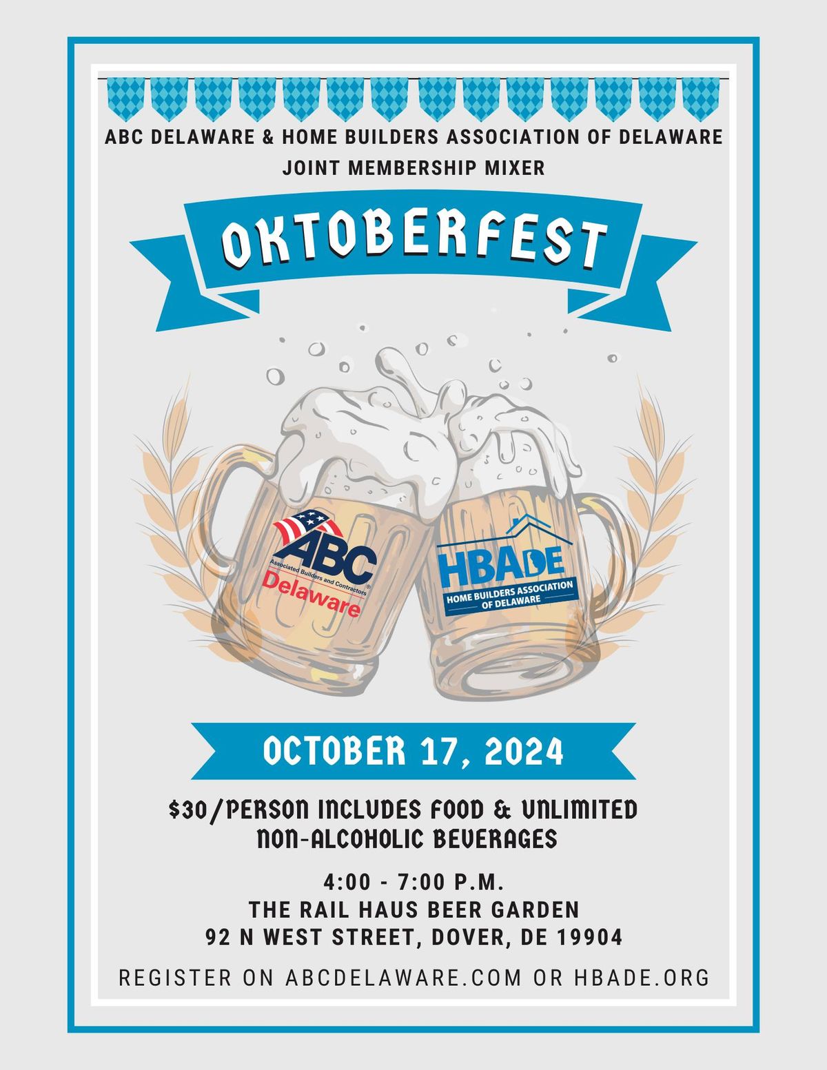 Octoberfest Joint Mixer with ABC Delaware