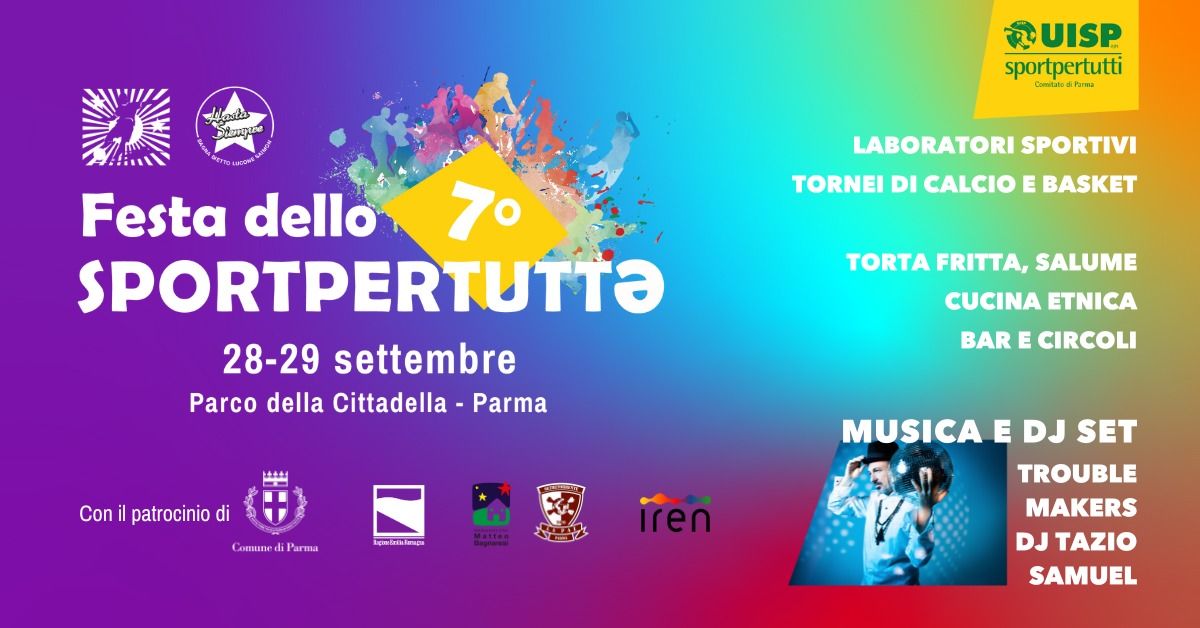 7\u00b0 Festa dello sportpertutt\u0259