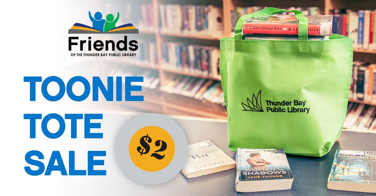 Toonie Tote - Used Book Sale