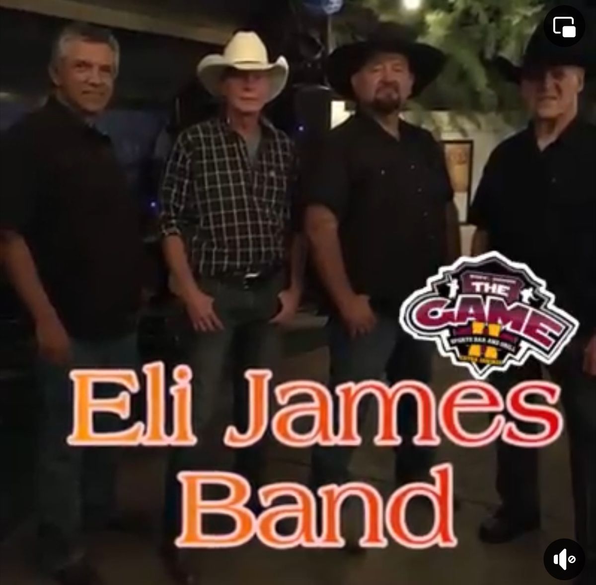 Eli James Band LIVE at The Game II