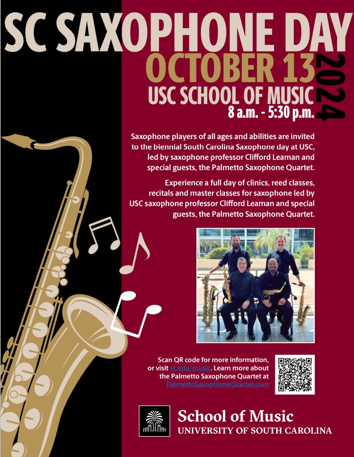 South Carolina Saxophone Day