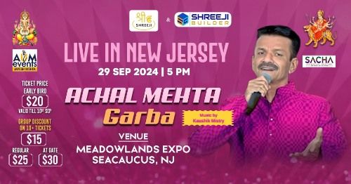 Achal Mehta - New Jersey 2024