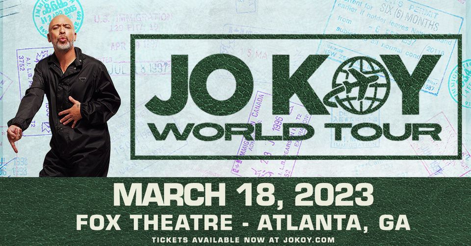 Jo Koy - Atlanta, GA | Jo Koy World Tour 2023