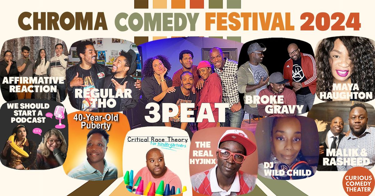Chroma Comedy Festival 2024 - Watch In Person or Livestream!