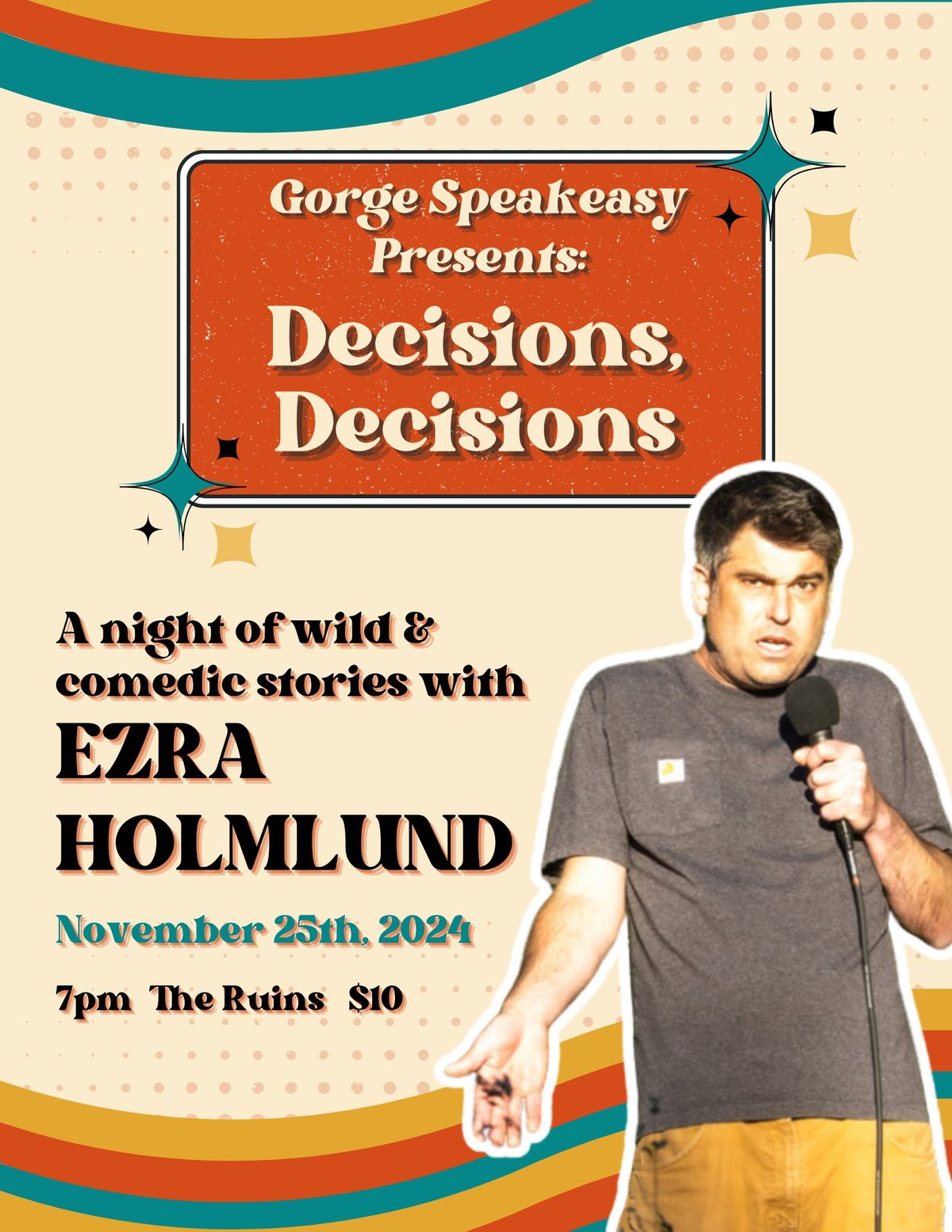 Special Event: Storytelling Night with Ezra Holmlund