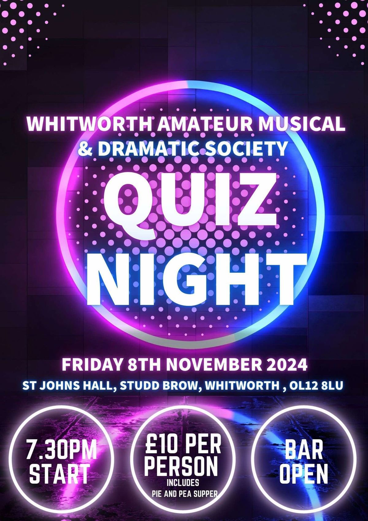 WAMDS Quiz Night