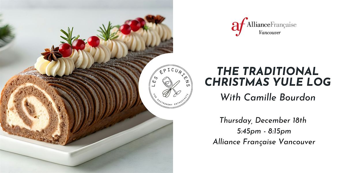 LES \u00c9PICURIENS |The traditional Christmas Yule Log