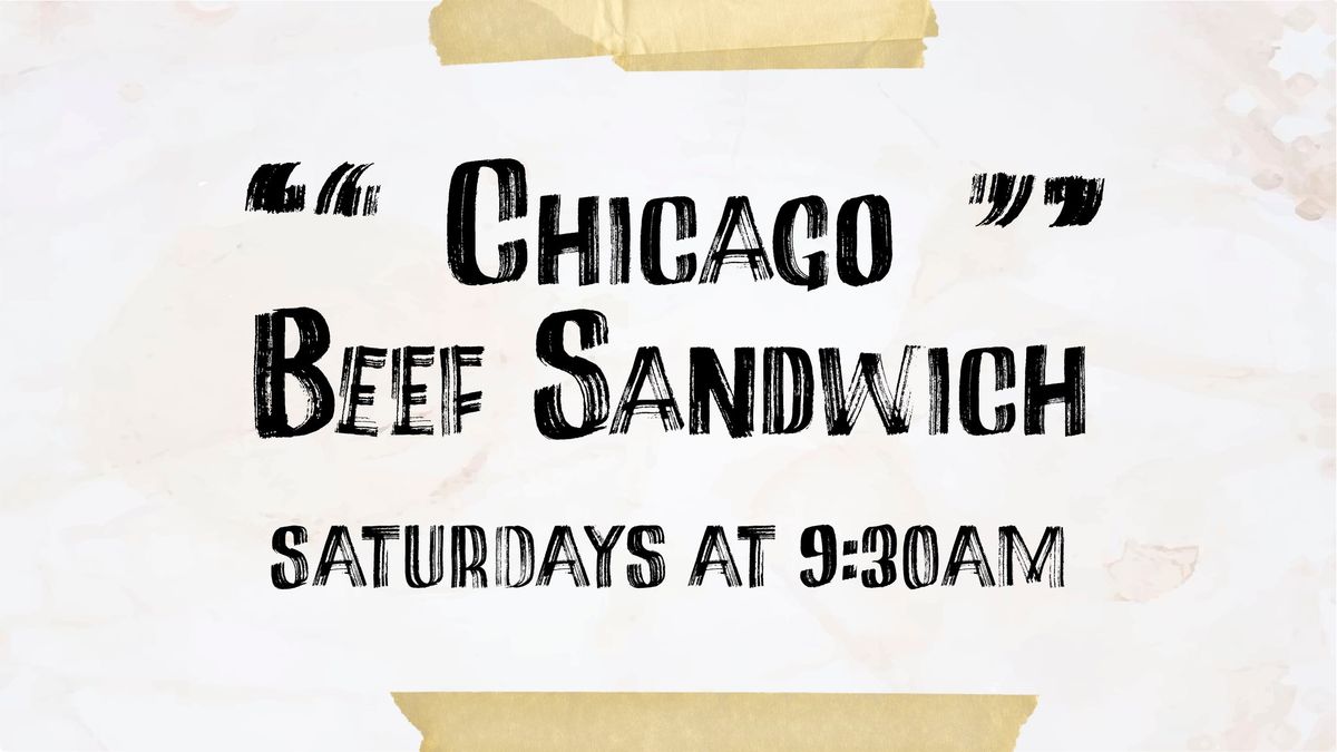 Chicago Beef Sandwiches in the Hot Case