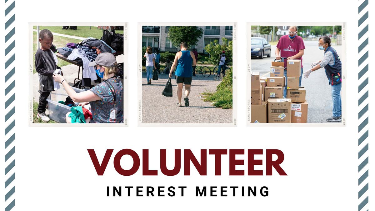 Volunteer Interest Meeting