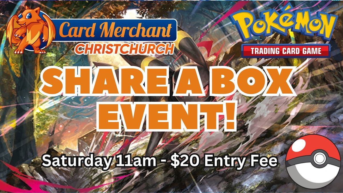 Pokemon - Share a Box Event!