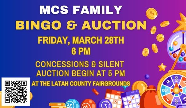 Moscow Charter School's Family Bingo & Auction Night 2025