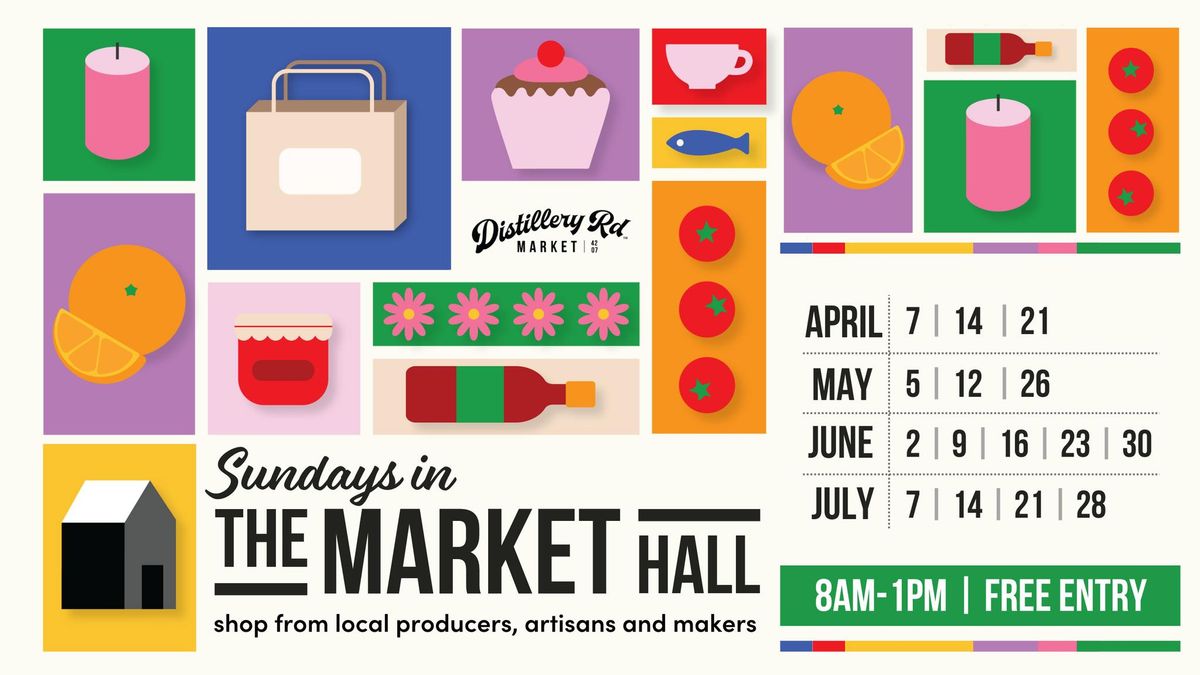 Sundays in the Market Hall at DRM