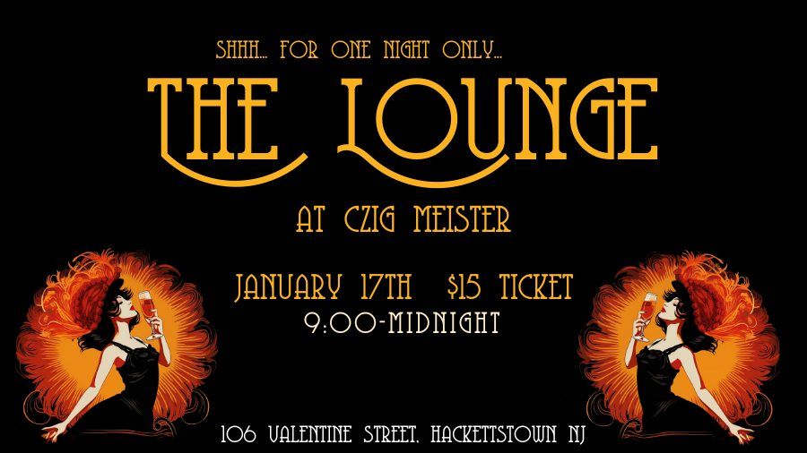 The Lounge at Czig Meister | Prohibition Party