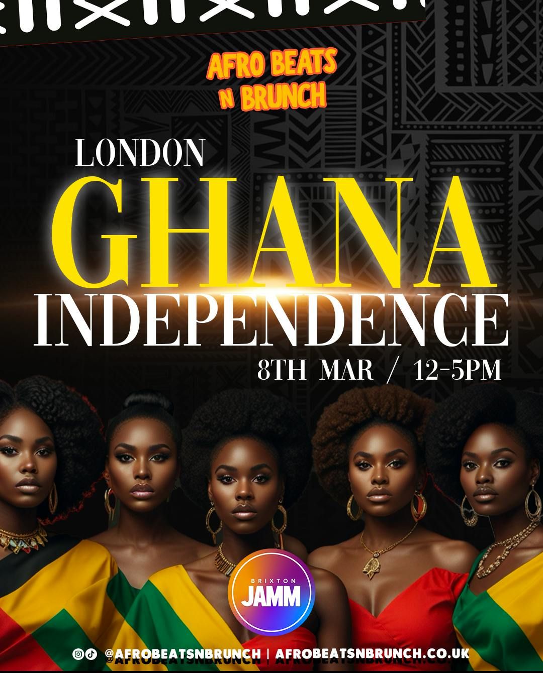 Afrobeats n Brunch x London: Ghana Independence