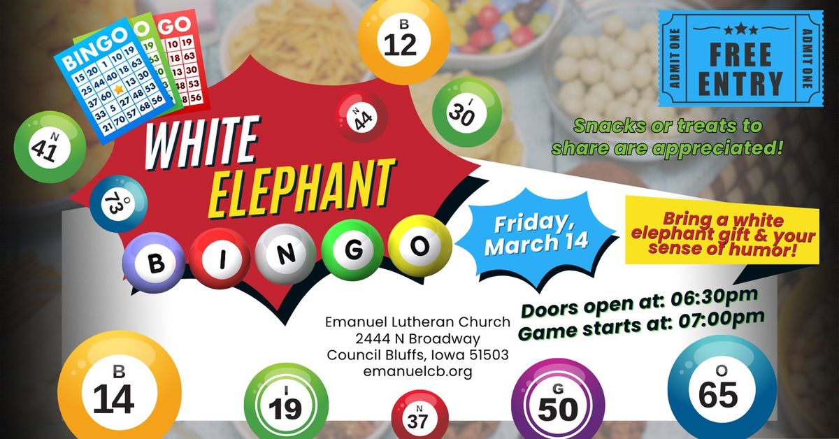 White Elephant Bingo