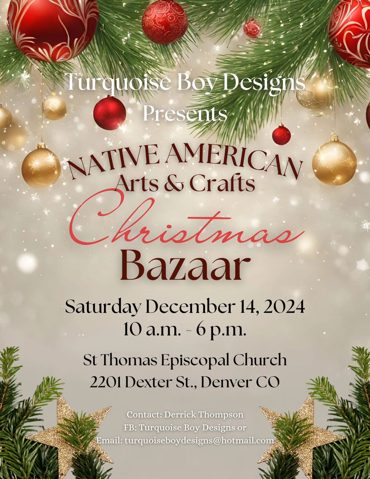 Native American Arts & Crafts Christmas Bazaar