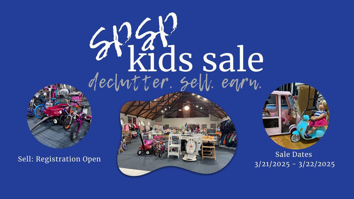 Spring\/Summer 2025 Kids Consignment Sale 