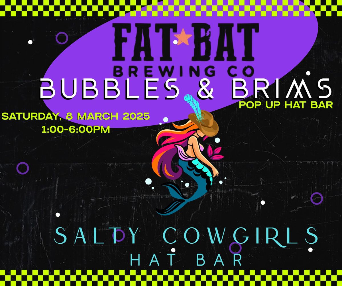 Bubbles & Brims Hat Bar Pop Up & Vendor Pop Up