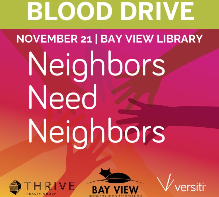 Bay View Blood Drive 