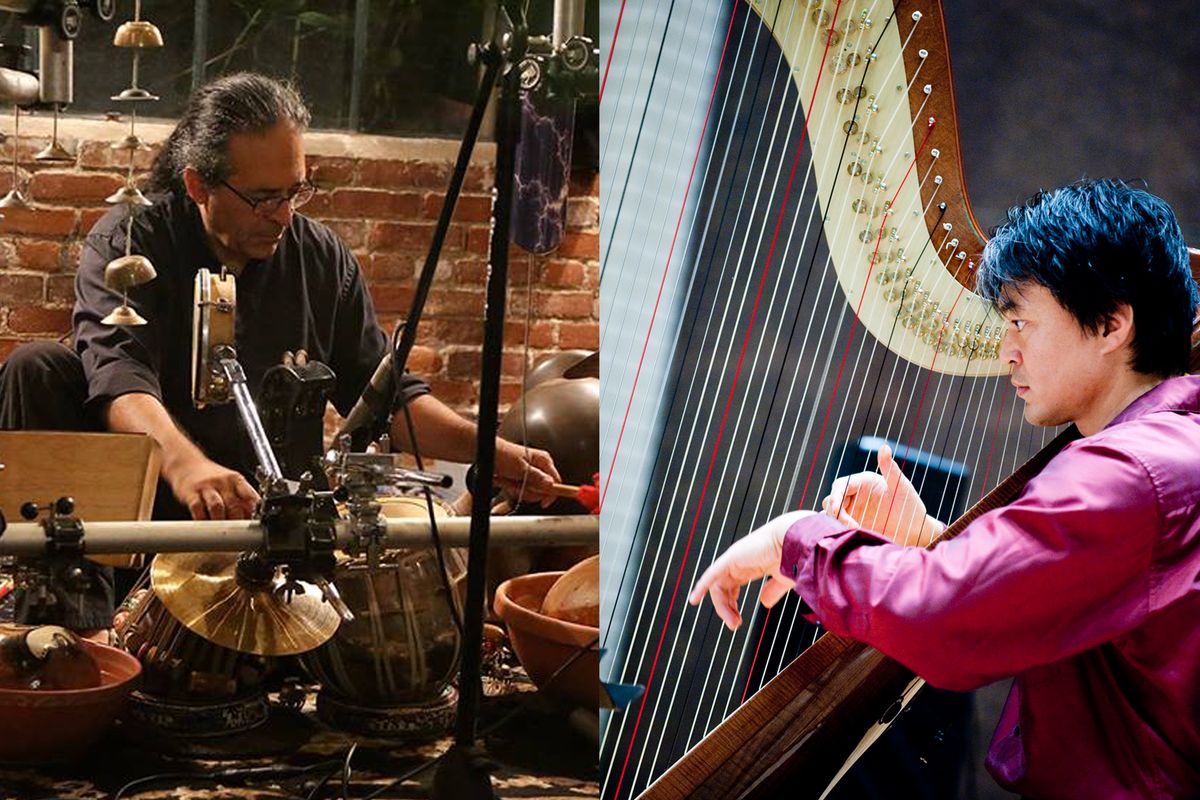 Harp & Percussion Duo Concert \/ Motoshi Kosako & Chris Garcia