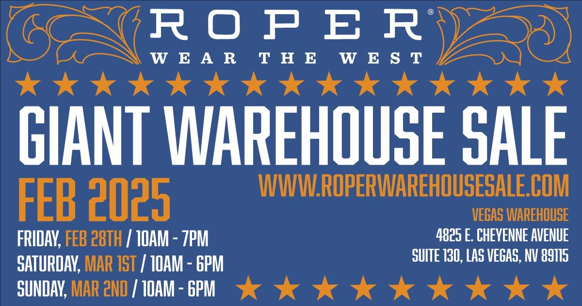 Roper Warehouse Sale (Las Vegas)