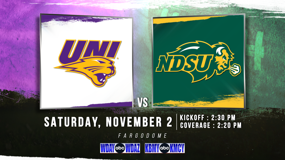 Parking Northern Iowa Panthers at North Dakota State Bison Football