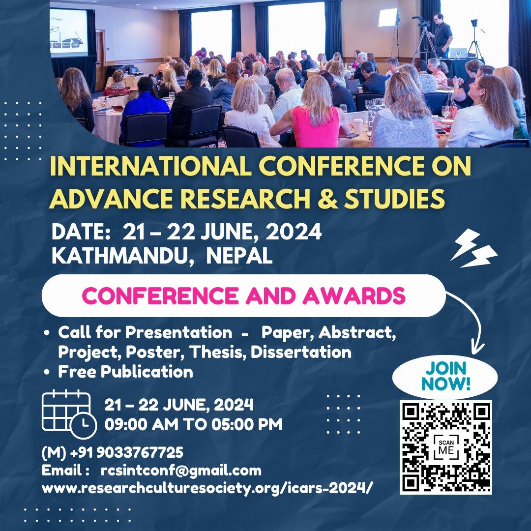 International Conference on Advance Research & Studies
