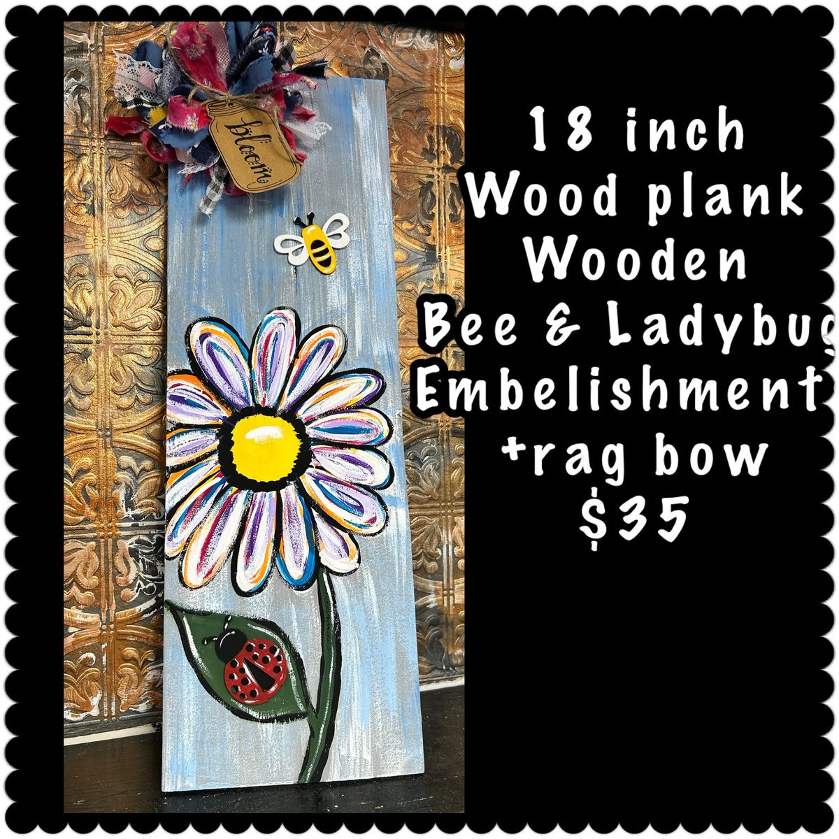 Wood Plank Paint Night 