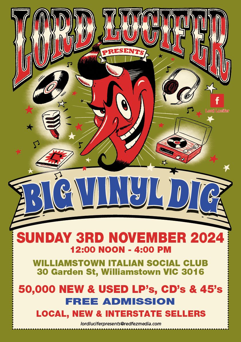 \u201cBIG VINYL DIG\u201d (Williamstown 2024)