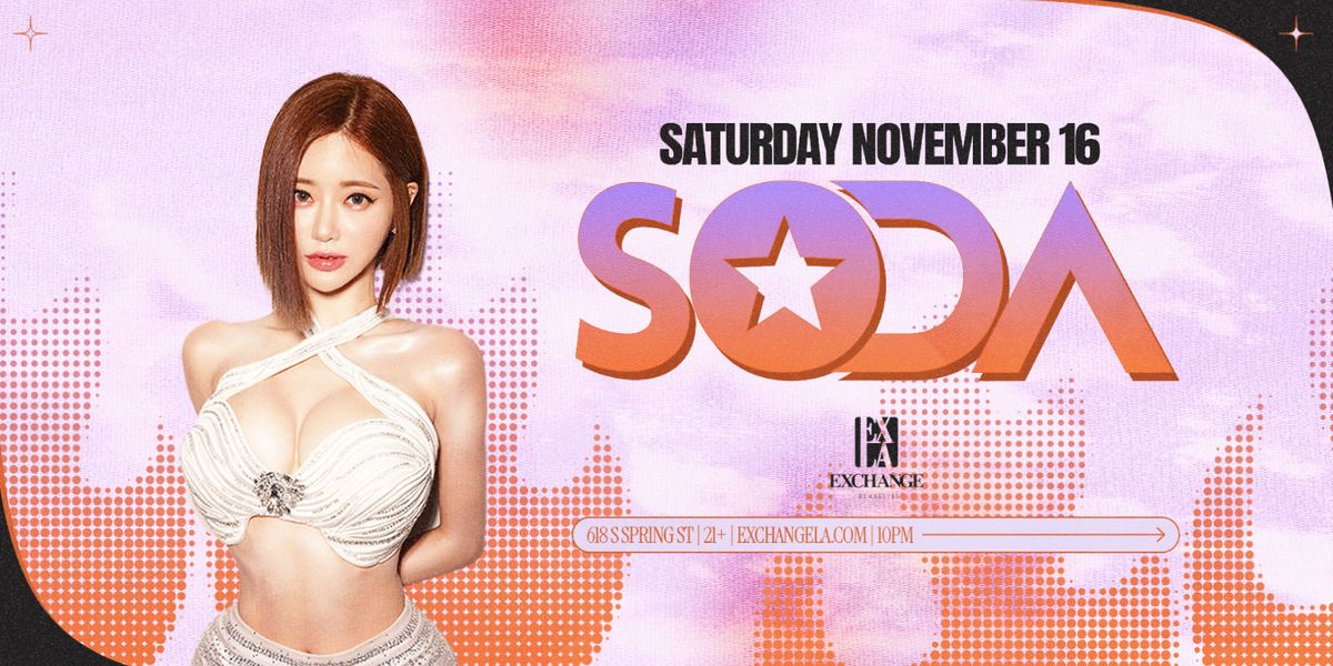 DJ SODA (21+)