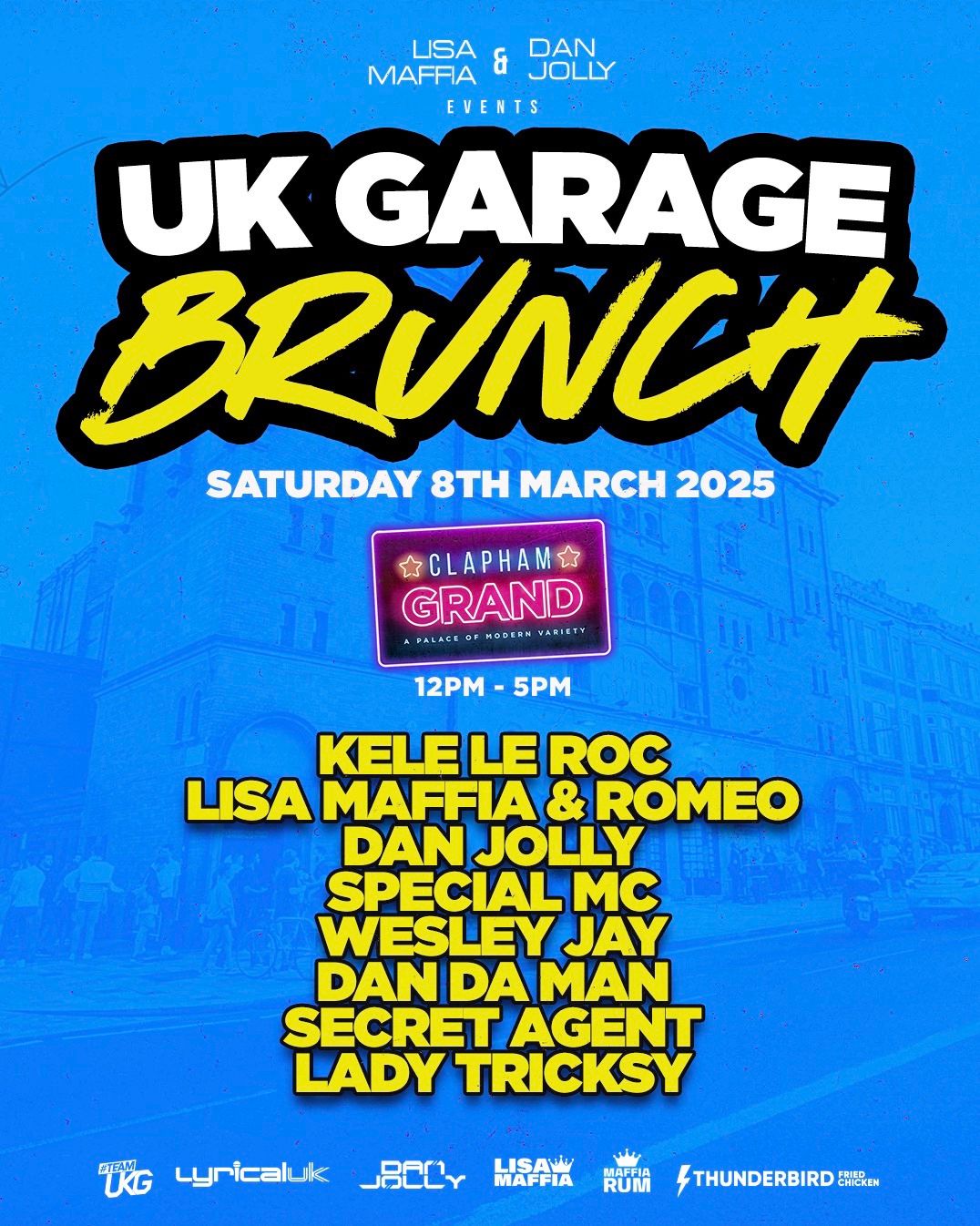 UK Garage Brunch (8th March)