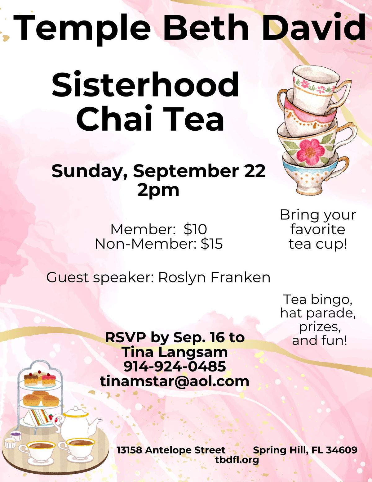 TBD's Sisterhood Chai Tea