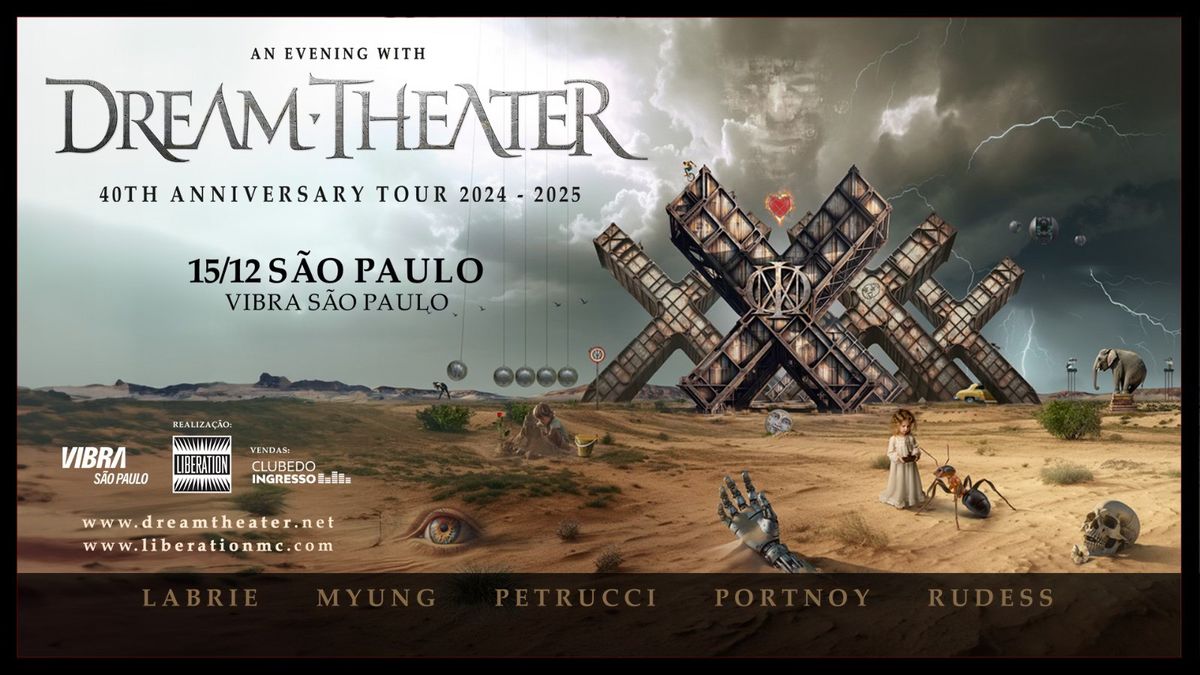 Dream Theater - 40th Anniversary Tour 2024 - S\u00e3o Paulo