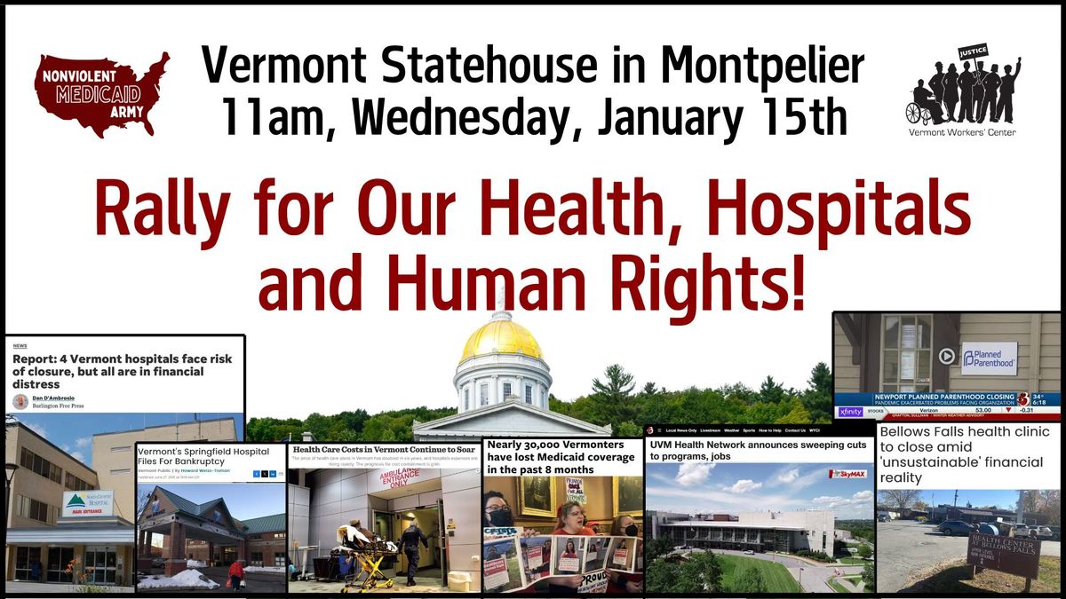 Rally for Our Health, Hospitals and Human Rights!