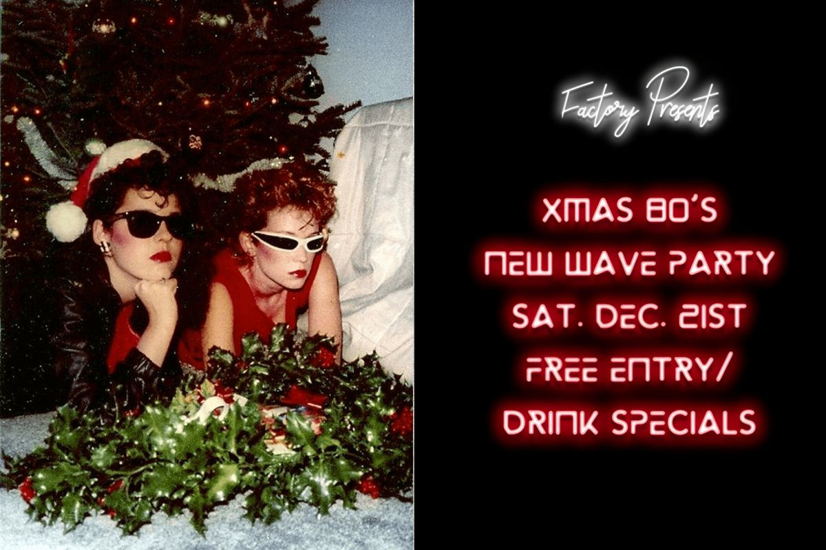 80s New Wave Xmas Party 